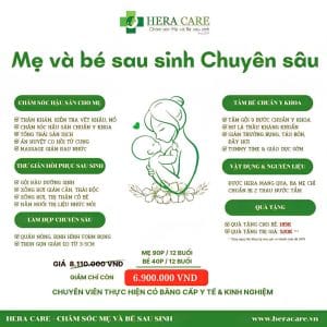 Mẹ Và Bé Sau Sinh Chuyên Sâu 12 Ngày
