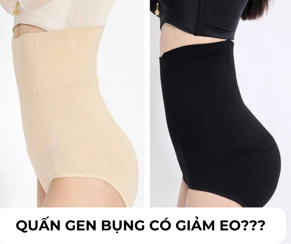 quấn gen bụng có giảm eo sau sinh không