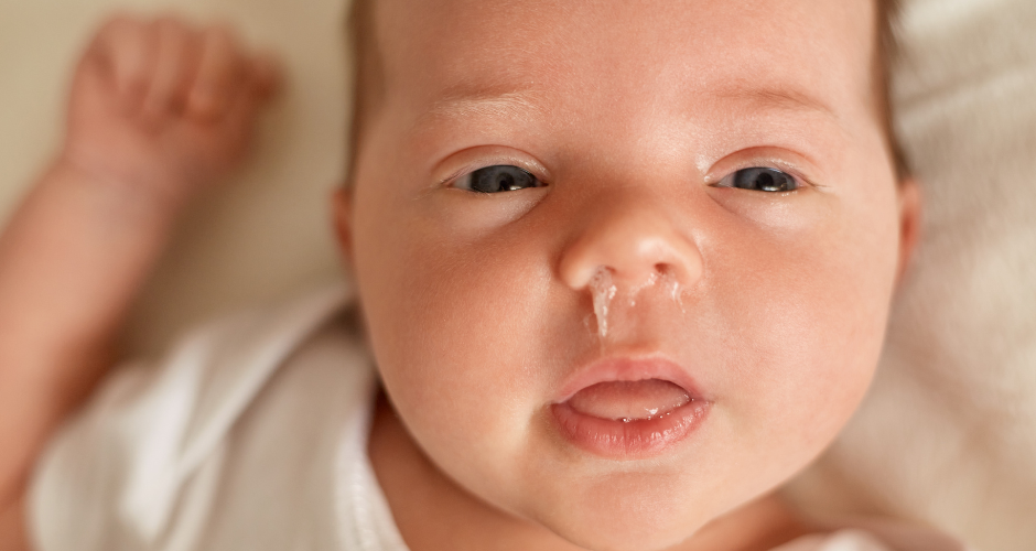 cách chăm sóc trẻ sơ sinh bị ho sổ mũi